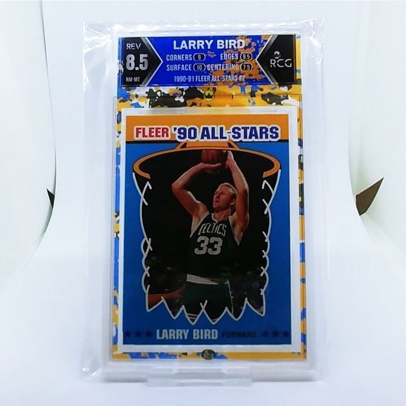 Larry Bird 1990 Fleer All-Stars Basketball Card - Picture 1 of 5